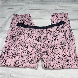Victoria's Secret Pink Heart Pajama Bottoms L